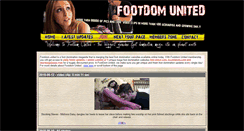 Desktop Screenshot of footdomunited.com